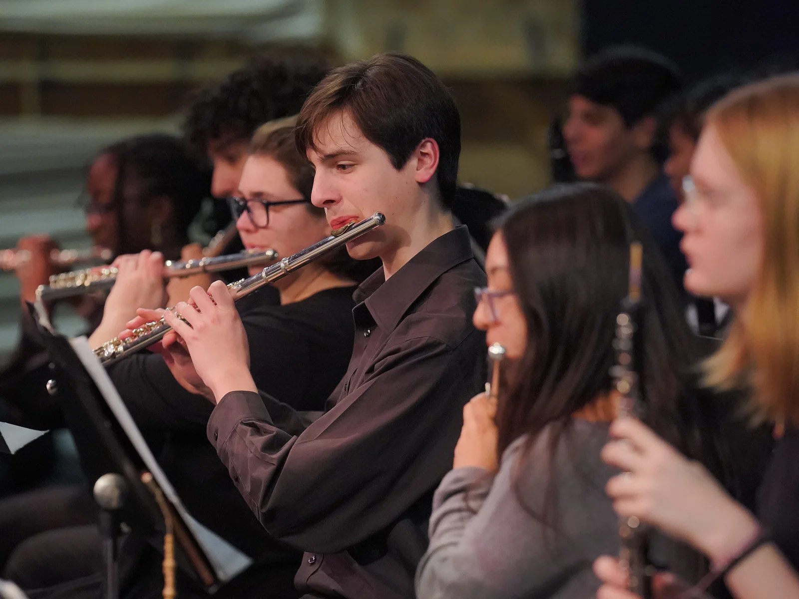 YOGC string section in performance
